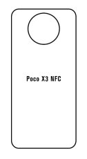 Hydrogel - zadná ochranná fólia - Xiaomi Poco X3 NFC
