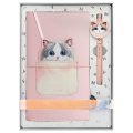 Nimmy Set 2v1 Notebook + Pen Big Eyed Pet 2.0 Cat Pink