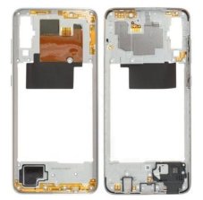 Samsung Galaxy A70 - Stredový rám - White Samsung Galaxy A70 - Stredový rám - White