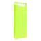 Kryt Jelly Case Mercury  Samsung Galaxy A80 žltý limetkový