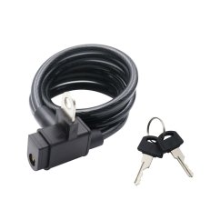 Držiak na bicykel Bike / Scooter Spiral Lock Fsbyl45301 Black