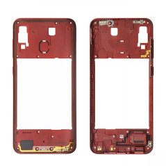 Samsung Galaxy A20 - Stredový rám - Red Samsung Galaxy A20 - Stredový rám - Red