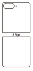 engaroGuard Hydrogel - zadná ochranná fólia - Samsung Galaxy Z Flip 7