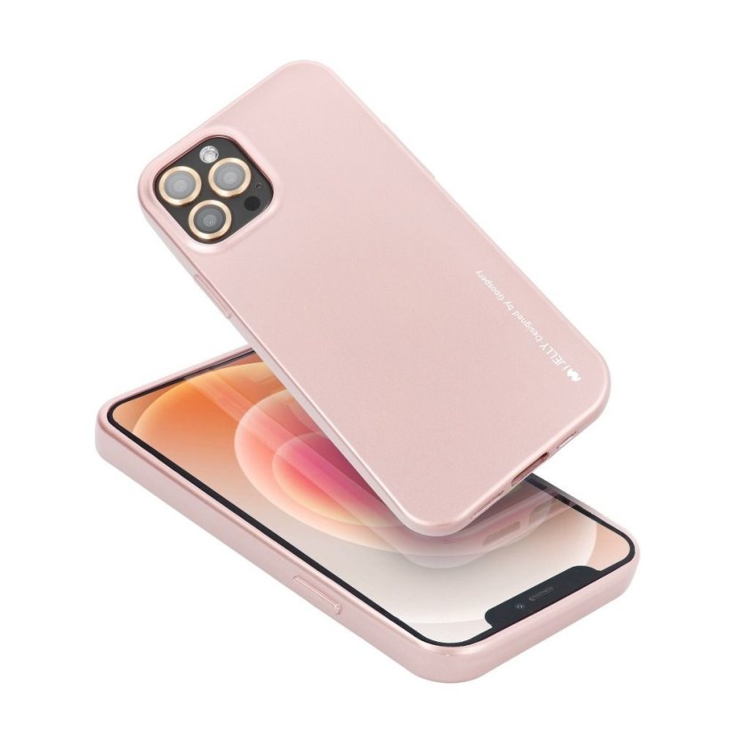 i-Jelly Case Mercury  Samsung Galaxy A02S rose  zlatý