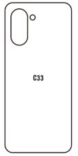 Hidrogél - hátsó védőfólia - Realme C33 2023
