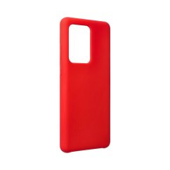 Kryt Forcell Silicone Case  Samsung Galaxy S20 Ultra červený