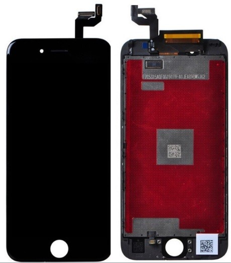 Fekete LCD iPhone 6S + OEM érintőpanel