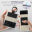 Ochranná fólia Whitestone Clear Case Ring Samsung Galaxy Z Flip 4 Beige