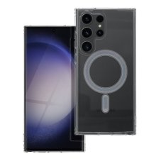 Kryt Case Samsung Galaxy S23 Ultra Clear Mag Cover (Str) Compatible Withmagsafe Priesvitný