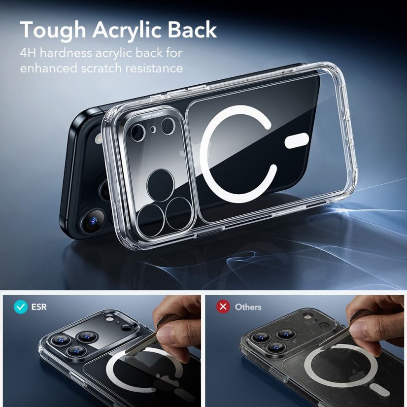 Ochranné sklo ESR Classic Hybrid Magsafe & Tempered Glass iPhone 17 Pro Max Clear