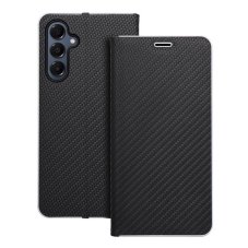 Tok Flip Case Samsung Galaxy A16 5G LUNA Book Carbon Case Black Tok Flip Case Samsung Galaxy A16 5G LUNA Book Carbon Case Black
