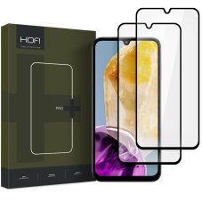 2ks v balení, set ochranných skiel Hofi Glass Pro+ 2-Pack Samsung Galaxy M15 5G Black