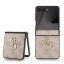 Guess PU 4G Metal Logo zadný kryt pre Samsung Galaxy Z Flip 7 Pink