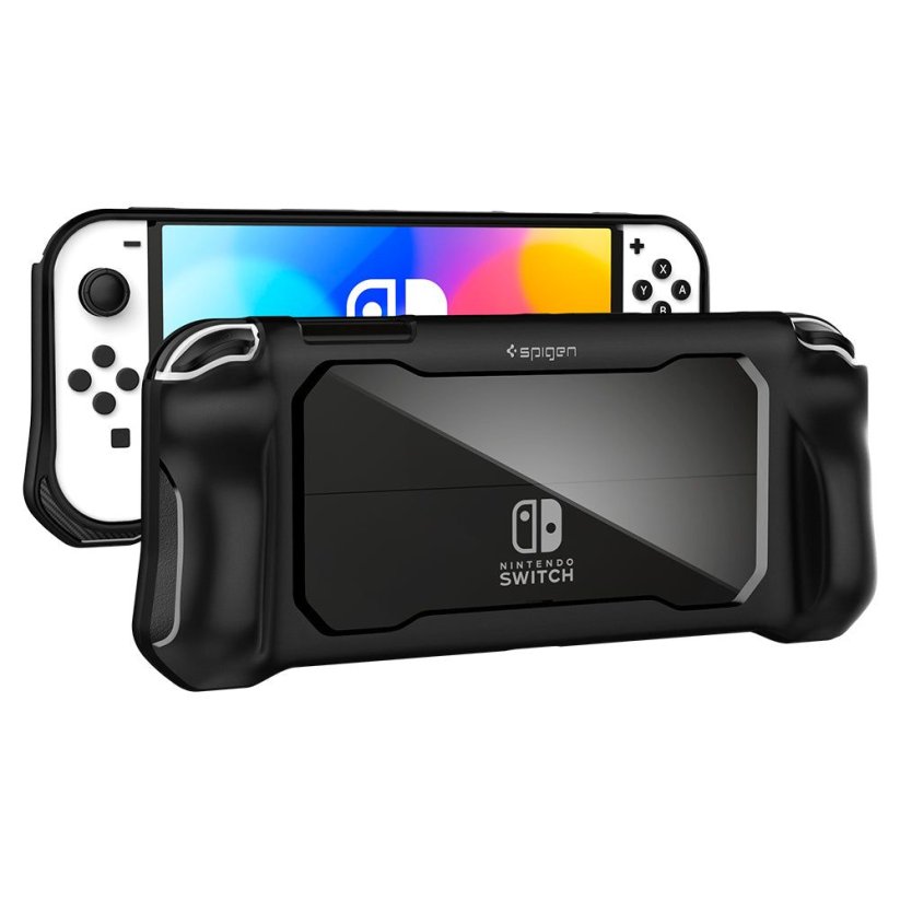 Kryt Spigen Rugged Armor Nintendo Switch Oled Matte Black