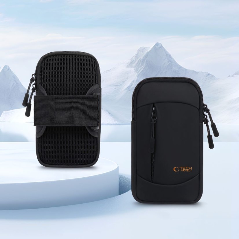 Tech-Protect M6 univerzális sport karszalag Black/Orange