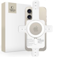 Kryt Tech-Protect Magmat Magsafe Universal Magnetic Ring White