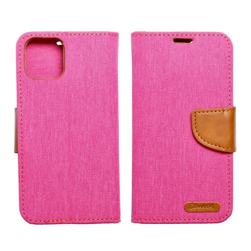 Kryt Canvas Book Case Samsung Galaxy A34 5G Pink