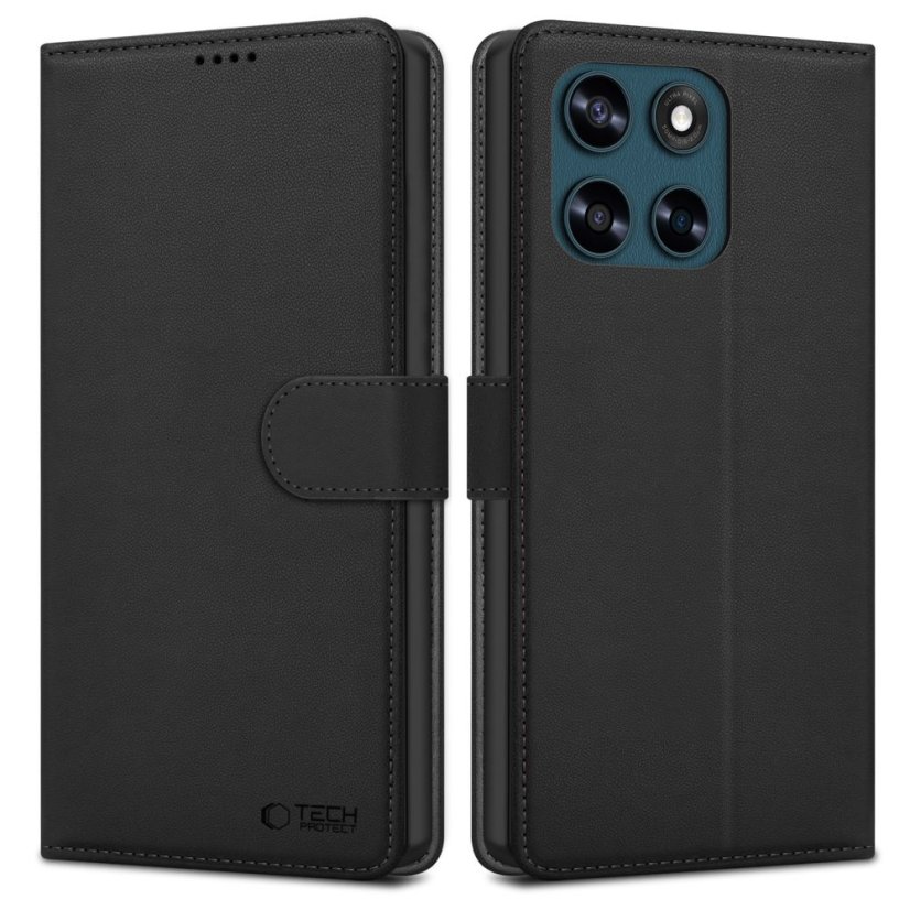 Kryt Tech-Protect Wallet Motorola Moto G57 Power / G67 Power Black