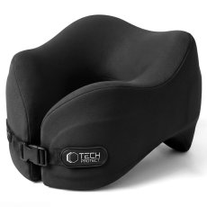 Tech-Protect Comfortrest Travel Neck Pillow Black huzat
