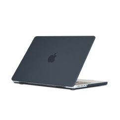 Matný transparentný kryt pre Macbook Pro 16'' (A2141) čierny