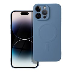 Kryt Silicone Mag Cover Case s MagSafe iPhone 14 Pro Max Blue Kryt Silicone Mag Cover Case s MagSafe iPhone 14 Pro Max Blue
