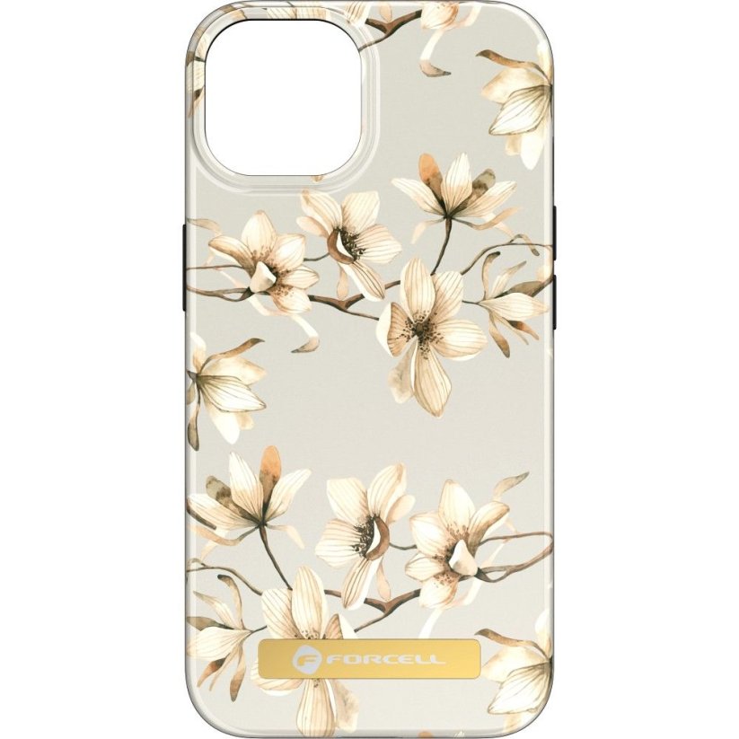 Kryt Forcell F-Protect Mirage Case s MagSafe iPhone 15 Plus Spring Flowers