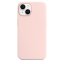 iPhone 14 Silicone Case s MagSafe - Chalk Pink design (ružový)
