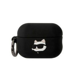 Kryt Original Case Karl Lagerfeld Klap2Runchk Apple Airpods Pro 2 (3D Sil Nft Choupette / Black)