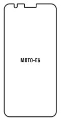 Hydrogel - ochranná fólia - Motorola Moto E6 Hydrogel - ochranná fólia - Motorola Moto E6