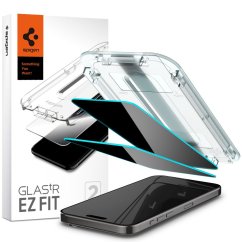 Ochranné tvrdené sklo Spigen Glas.Tr ”Ez Fit” 2-Pack iPhone 15 Pro Privacy