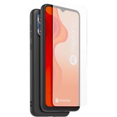 CASR TPU kryt + tvrdené sklo pre Motorola Moto E13 Black CASR TPU kryt + tvrdené sklo pre Motorola Moto E13 Black