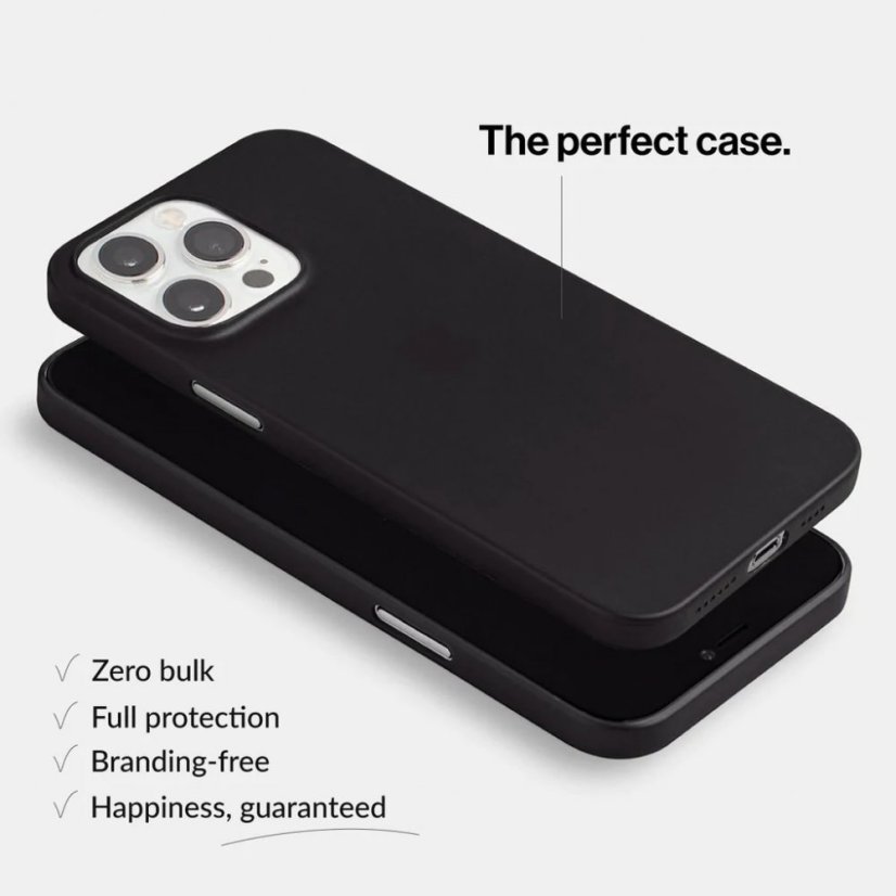 Slim Minimal iPhone 15 Pro fekete