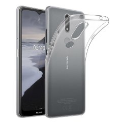 Transparentný silikónový kryt s hrúbkou 0,5mm  - Nokia 2.3  priesvitný