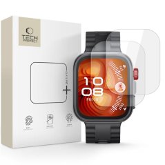 Ochranné tvrdené sklo Tech-Protect Glass Fit+ 2-Pack Huawei Watch Fit 4 Pro Clear Ochranné tvrdené sklo Tech-Protect Glass Fit+ 2-Pack Huawei Watch Fit 4 Pro Clear