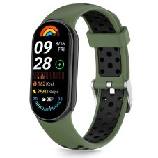 Remienok Tech-Protect Iconband Air Xiaomi Smart Band 8 / 9 / 10 / Nfc Green/Black Remienok Tech-Protect Iconband Air Xiaomi Smart Band 8 / 9 / 10 / Nfc Green/Black