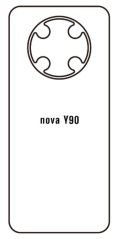 Hydrogel - zadná ochranná fólia - Huawei Nova Y90 Hydrogel - zadná ochranná fólia - Huawei Nova Y90