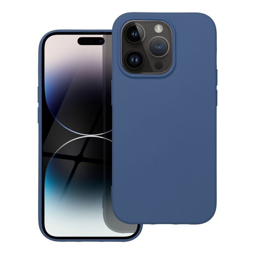 Kryt Silicone Case iPhone 14 Pro Blue