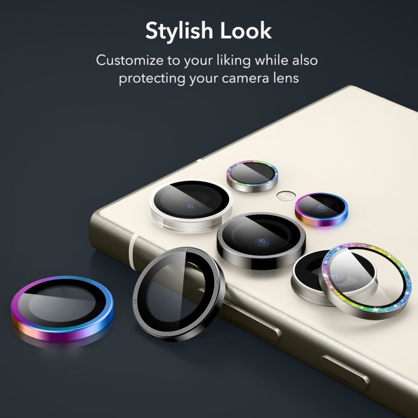Ochranné sklo zadnej kamery ESR Camera Protector Samsung Galaxy S24 Ultra Clear