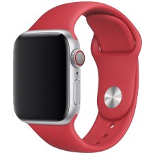 Pánt Apple Watch (38/40/41mm) sport szíjhoz, piros (PRODUCT)RED™, méret S/M