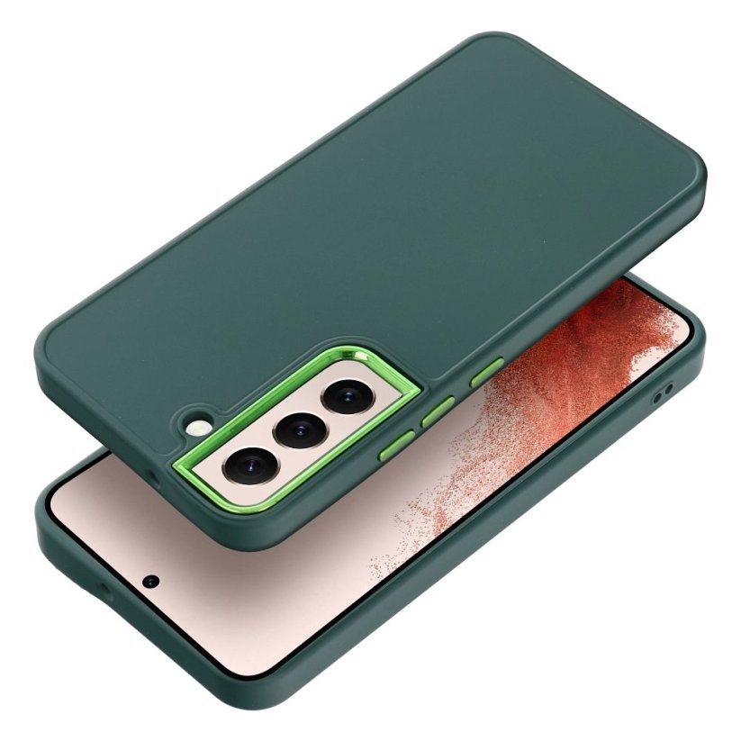 Kryt Frame Case Samsung Galaxy S22 Green