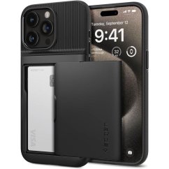 Kryt Spigen Slim Armor Cs iPhone 15 Pro Max Black