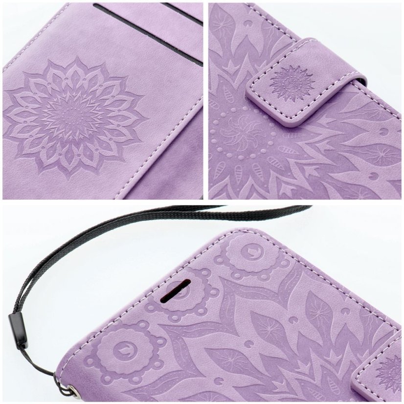 Kryt Mezzo Book Case Xiaomi Redmi Note 14 5G Mandala Purple