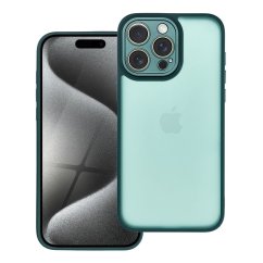 Kryt Ochranné sklo Variete Case iPhone 15 Pro Max Dark Green