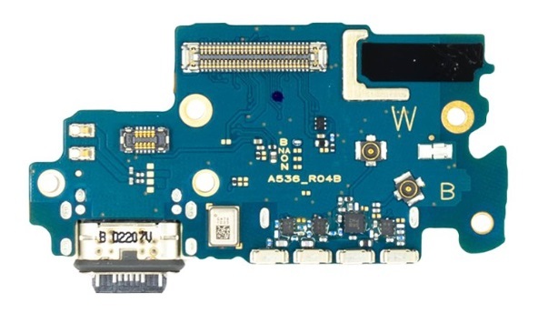 Samsung Galaxy A53 5G - Töltőhajó PCB lapkával és csatlakozóval