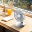 Desk Fan Lld-F77 Beige
