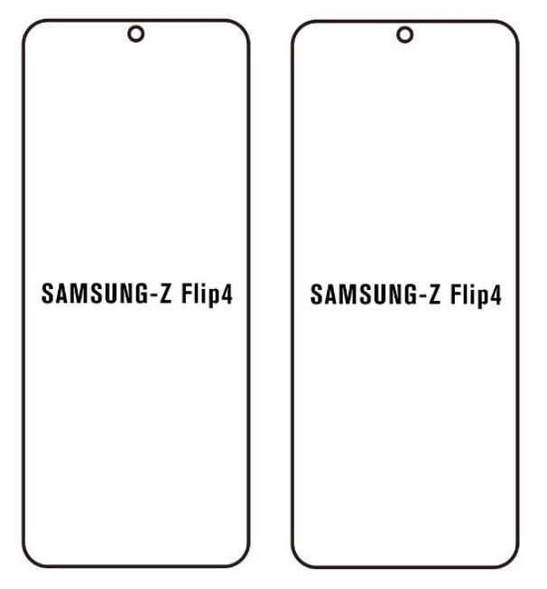 2PACK - Hydrogel - ochranná fólia - Samsung Galaxy Z Flip 4 (2ks v balení)