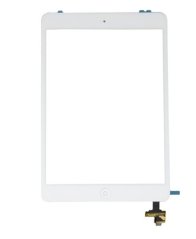 Apple iPad Mini 1,2 - dotyková plocha, sklo (digitizér) originál s IC konektorom - biela Apple iPad Mini 1,2 - dotyková plocha, sklo (digitizér) originál s IC konektorom - biela
