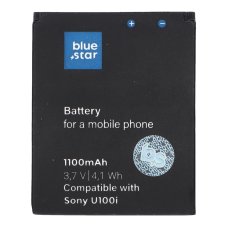 Akkumulátor Sony Ericsson U100 Yari / J10 / J10I2 Elm / Hazel 1100 mAh Blue Star akkumulátor Sony Ericsson U100 Yari / J10 / J10I2 Elm / Hazel 1100 mAh Blue Star