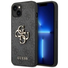 Kryt Guess Case iPhone 13 / 14 / 15 Guhcp14S4Gmggr (4G Big Metal Logo) Gray