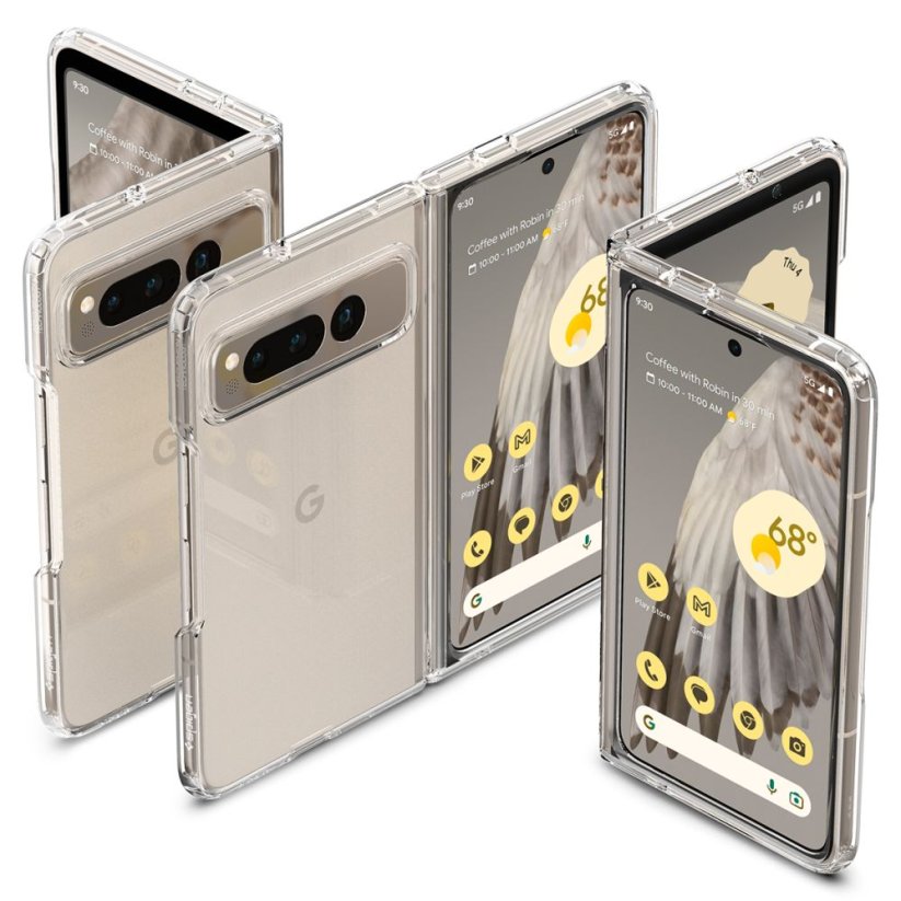 Kryt Spigen Ultra Hybrid Google Pixel Fold Crystal Clear